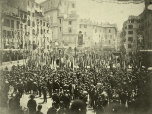 Iinaugurazione monumento GB
